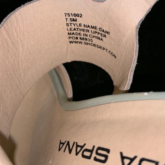 MODA SPANA "Dani" Peep-Toe Platform Block Heels - Picture 6 of 7